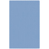 KOZYFLY Washable Runner Rug 2x6 Ft Runners for Hallways Kitchen Runners with Rubber Backing Braided Cotton Entryway Runner Indoor, Carpet Runners for Hallway Kitchen Entryway Bedroom, Blue KOZYFLY