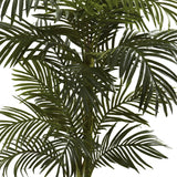 Nearly Natural 5ft. Golden Cane Palm Artificial Tree, Green Nearly Natural