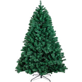 BHD BEAUTY 7.5FT Artificial Christmas Pine Tree with 1800 Tips, Green, PVC Material, Easy Assembly, Sturdy Metal Stand, Perfect for Indoor and Outdoor Decor BHD BEAUTY