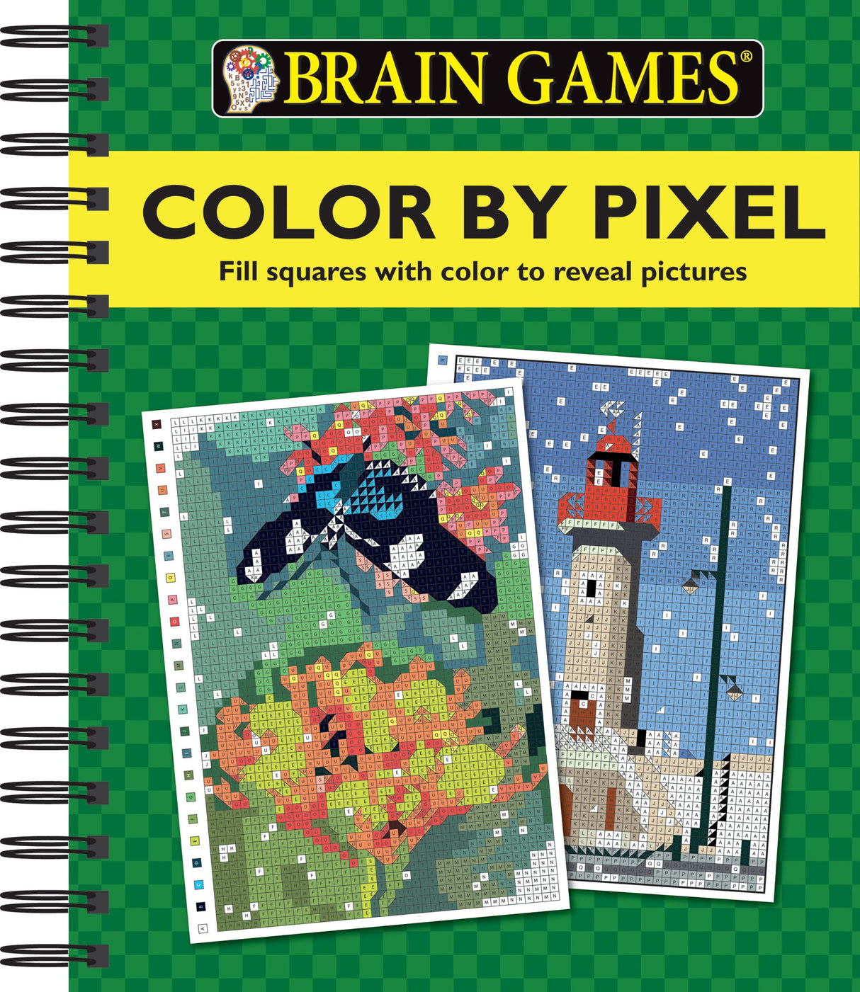 Brain Games - Color by Pixel Publications International, Ltd.