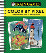Brain Games - Color by Pixel Publications International, Ltd.