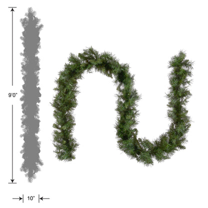 National Tree Company Artificial Christmas Garland, Green, Winchester Pine, Christmas Collection, 9 Feet