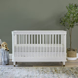 NAMESAKE Tanner 3-in-1 Convertible Crib in Warm White, Greenguard Gold Certified NAMESAKE