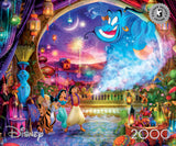 Buffalo Games - Disney - Aladdin - 2000 Piece Jigsaw Puzzle for Adults -Challenging Puzzle Perfect for Game Nights - Finished Size is 38.50 x 26.50 Buffalo Games