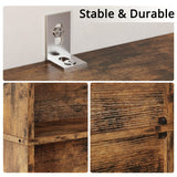 IRONCK Bookshelves and Bookcases Set of 2 Floor Standing 6 Tiers Display Storage Shelves 70 in Tall Bookcase Home Decor Furniture for Home Office, Living Room, Bed Room IRONCK