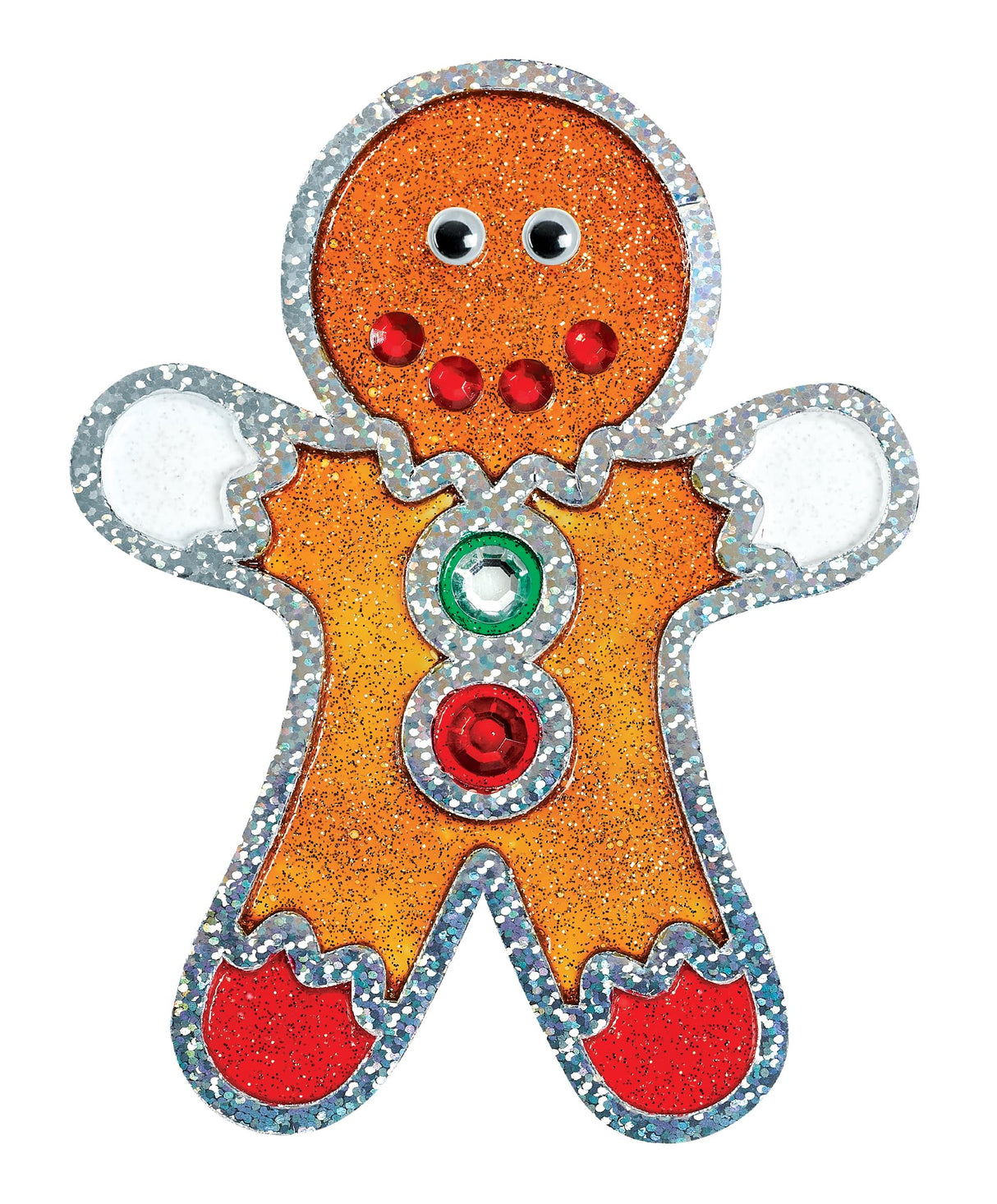 Creativity for Kids Holiday Easy Sparkle Window Art Craft Kit: Create 7 Window Art Designs, Holiday Crafts, Christmas Crafts for Kids Ages 6-8+, Christmas Activities for Kids Creativity for Kids