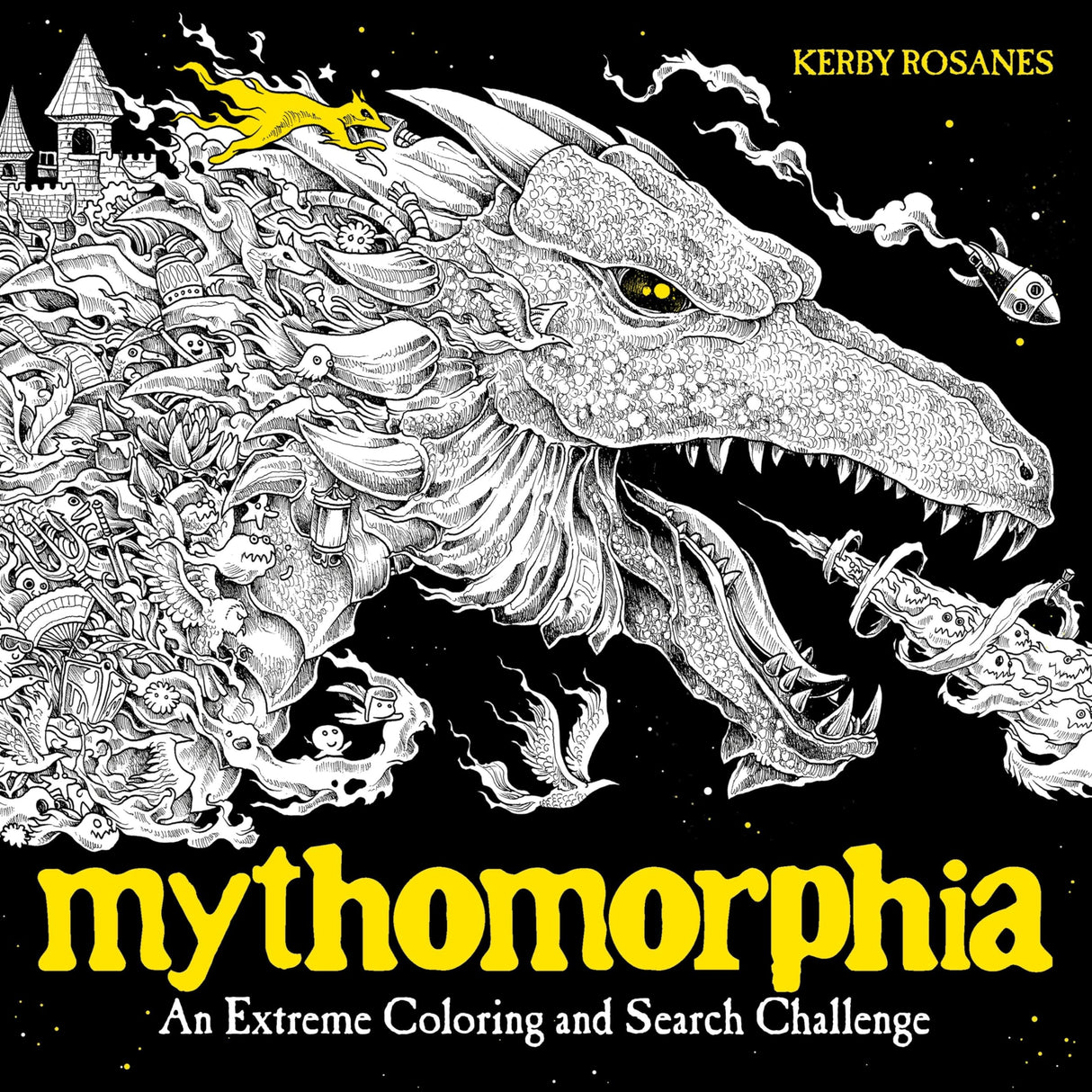 Mythomorphia: An Extreme Coloring and Search Challenge Plume