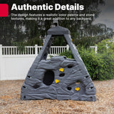 Step2 Skyward Summit for Kids, Climbing Wall Playset for Toddlers, Ages 4 –8 Years Old, Easy to Assemble Kids Outdoor Playground for Backyard Step2