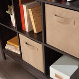 Sauder Miscellaneous Storage 9 Cube Storage Bookcase, Blade Walnut Finish Sauder