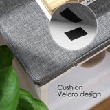 PayLessHere Shoe Bench Storage Bench Entryway Bench Shoe Storage Organizer, 11.8 x 40.9 x 20.7 Inches, with Cushion and 10 Adjustable Compartments for Living Room Entryway Hallway Bedroom PayLessHere