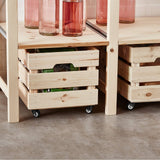 2 inch Swivel Caster Wheels Without Brake and No Noise Wheels, Heavy Duty Casters Total Capacity 600lbs (Pack of 4) HOLKIE