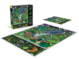 Ceaco - Glow in The Dark - The Garden of Earthly Delights - 750 Piece Jigsaw Puzzle Ceaco