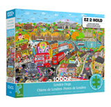Ceaco - London Dogs - 1000 Larger Sized Piece Jigsaw Puzzle Ceaco