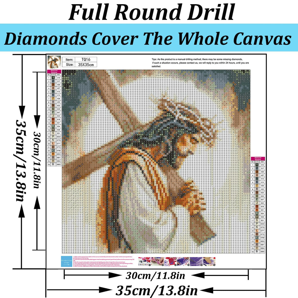 VCLKDIY Jesus Pray Cross Diamond Art Kits for Adults, 5D Diamond Painting Kits for Adults Beginners, DIY Full Round Drill Diamond Dot Painting Gem Art Kits for Adult, Home Wall Decor 13.8x13.8 Inch VCLKDIY