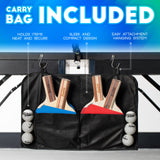 Franklin Sports Ping Pong Paddle Set with Balls - 4 Player Table Tennis Kit - (4) Ping Pong Paddles + (6) Balls - Red + Blue Table Tennis Rackets - Full Starter Kit Franklin Sports