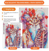 igoodom Diamond Art Kits for Adults, Sugar Skull Diamond Painting Kit, Full Drill Round Skull Diamond Art Kits, DIY Gem Art and Crafts for Home Wall Decor Gift 12x16inch igoodom