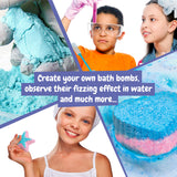 Science4you - Bath Bomb Making Kit for Kids +8 Years Old - Make Your Own Bath Bombs with 6 Science Experiments for Childrens - Educational Science Kits for Kids Age 8, Gift Set for Girls Science4you