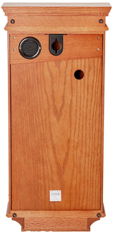 Bulova C4419 Manorcourt Chiming Clock, Golden Oak Finish, Brown Bulova