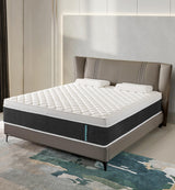 ADDNUSS King Size Mattresses,14 Inch Hybrid King Mattress in a Box, Gel Memory Foam and Pocket Coils Innerpring Mattresses for Pressure Relief,Medium Plush,Motion Isolation,CertiPUR-US. ADDNUSS