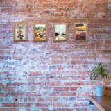 TOFOREVO Picture Frames 4x6 Set of 2 Rustic Wood Grain Photo Frame for Gallery Wall Mounting or Tabletop Display TOFOREVO