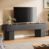 Tribesigns 63" TV Stand, Farmhouse Entertainment Center, Low TV Console Table for Living Room, Long Media Console Television Stands for 55/60/65/70 Inch TV Tribesigns