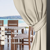 12'x16' Gazebo Curtains Outdoor Waterproof with Hanging Rings, 4-Panel Double Zipper Sidewalls Universal Replacement Privacy Curtain, Outdoor Gazebo Curtains for Patio, Backyard(Curtains Only) Snubbull