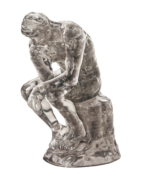 Beverly Crystal Clear 3D Puzzle - The Thinker (43Piece) Crystal Puzzle Beverly