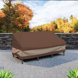 Duck Covers Ultimate Waterproof Patio Sofa Cover, Outdoor Couch Cover with All Weather Protection, Patio Furniture Covers with Attachment Strap, 79W x 37D x 35H inch, Outdoor Sofa Cover Duck Covers