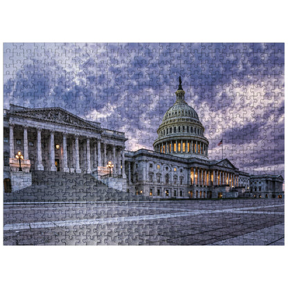 MyPuzzle The Capitol in Washington D.C United States of America - Premium 500 Piece Jigsaw Puzzle for Adults