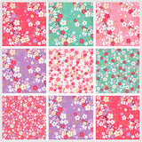 CUTBLAJAT 112 Sheets Heavier Origami Paper Japanese Cherry Blossom Pattern Sakura Bronzing Chiyogami 6" 15cm Washi Easy Fold Paper for Beginner cutblajat