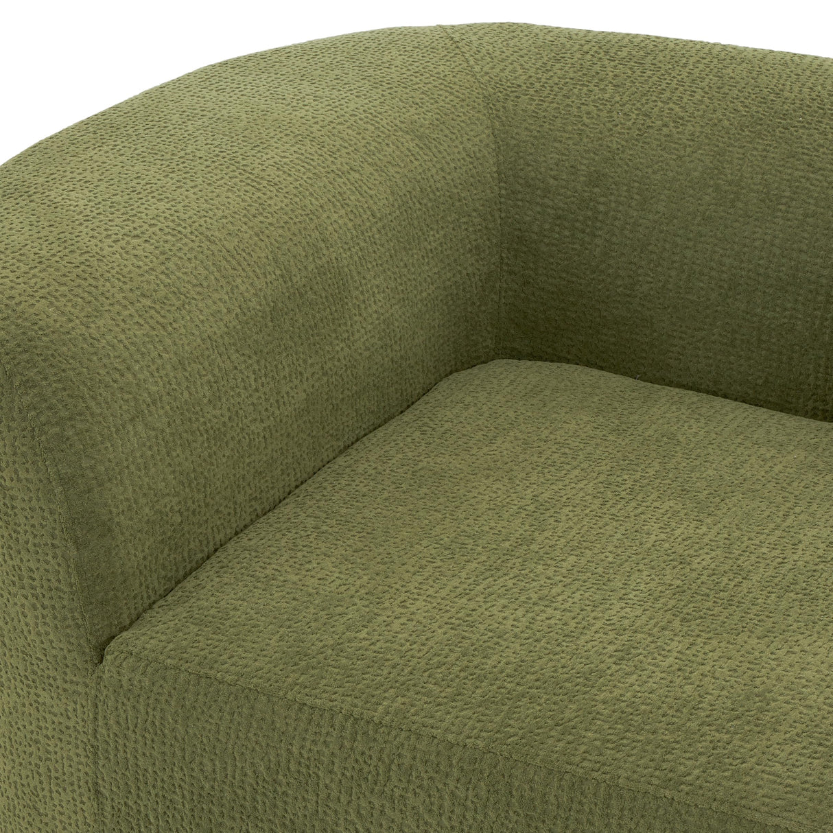 Christopher Knight Home Randa Modern Fabric Upholstered 5-Seater Sofa, Oversized Chair Cloud Couch, Fully Assembled Long Sofa Chaise Lounge, Fully Assembled, Olive Green Christopher Knight Home