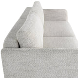 Serta Vail 86" Convertible Sleeper Sofa, Queen Size, Wall-Hugging Dreamglide Mechanism, Dreamcoil Comfort, Boucle Fabric, Ivory Serta