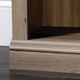 Sauder 5 Tier Book Shelf Wooden Bookcase Multipurpose Bookshelf for Home Office, Living Room, in Salt Oak finish Sauder