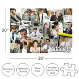 AQUARIUS The Office Cast Collage Puzzle (1000 Piece Jigsaw Puzzle) - Glare Free - Precision Fit - Officially Licensed The Office Merchandise & Collectibles - 20 x 28 Inches AQUARIUS