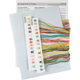 Dimensions Garden Gnome Counted Cross Stitch Kit, 10" x 10", 14 Cnt. White Aida 5 Piece Dimensions