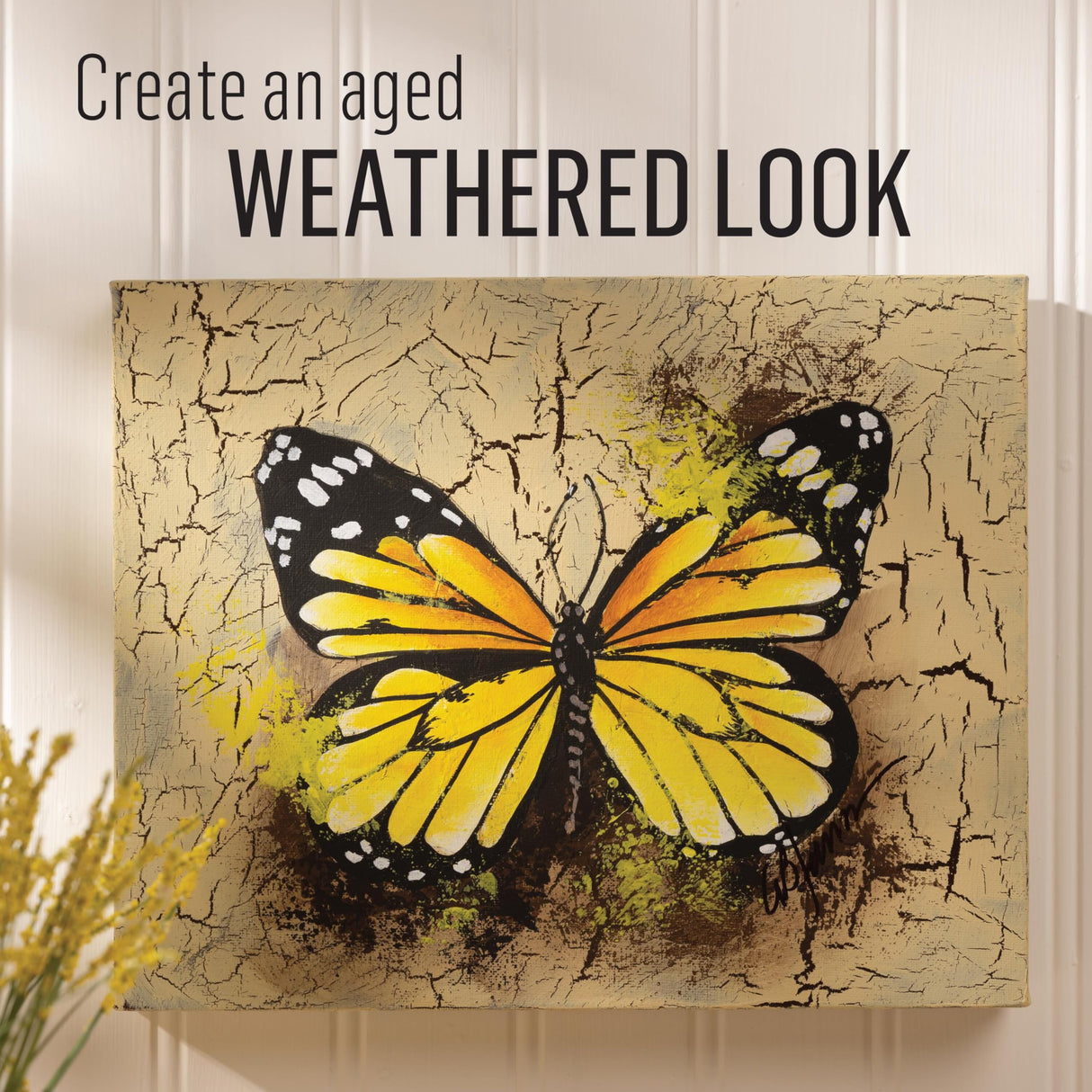 FolkArt Medium (8 Ounce), 696 Crackle FolkArt