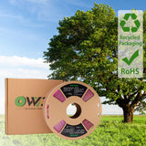 OVV3D Silk PLA Filament, 3D Printer Filament Tri-Colors Coextrusion PLA Filament 1.75mm, Rainbow PLA Filament with Silk PLA Red-Blue-Green, 3D Printing Filament +/-0.02mm, 1kg/2.2lbs OVVNYXE