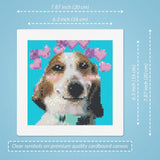 LuwoArte 6 Pack Diamond Painting Kits for Adults – Featuring Meme Doggies and Cute Dogs – Full Drill DIY Paint Gem Art for Adults – Brilliant 5D Diamond Painting Kit–Relaxing Craft for Home Wall Décor LuwoArte