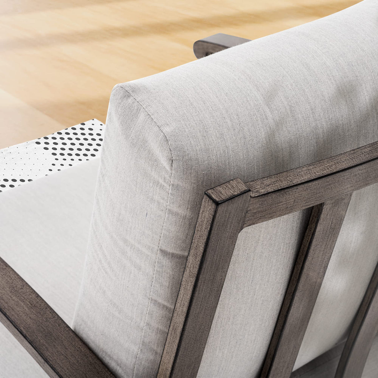 HAPPATIO 5 Piece Aluminum Outdoor Patio Furniture Set, Patio Chairs with Ottomans and Side Table, Balcony Furniture, Patio Conversation Set for Porch Garden (Gray) HAPPATIO