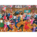 RoseArt - Back to The Past - Sock Hop - 750 Piece Jigsaw Puzzle for Adults RoseArt