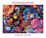 Cosmic Crunch Breakfast Cereal Monster Puzzle by Joe Simko | 1000 Piece Jigsaw Puzzle Toy | Interactive Brain Teaser for Family Game Night | 29 x 20 Inches Toynk