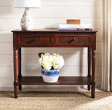 Safavieh American Homes Collection Samantha Dark Cherry 2-Drawer Console Table Safavieh