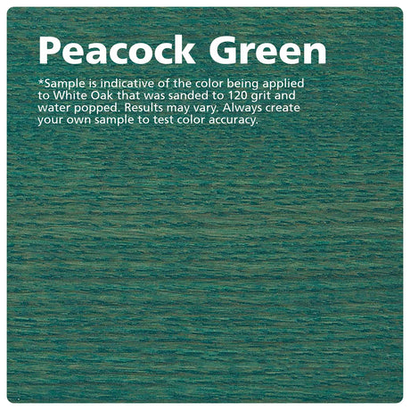 Rubio Monocoat Wood Stain & Finish 65 ft² - Peacock Green | Oil Plus 2C | Quick-Dry, Eco-Friendly Linseed Wood Oil for Indoor Use, Includes Accelerator (Part B) | Protector | 130 ml Rubio Monocoat