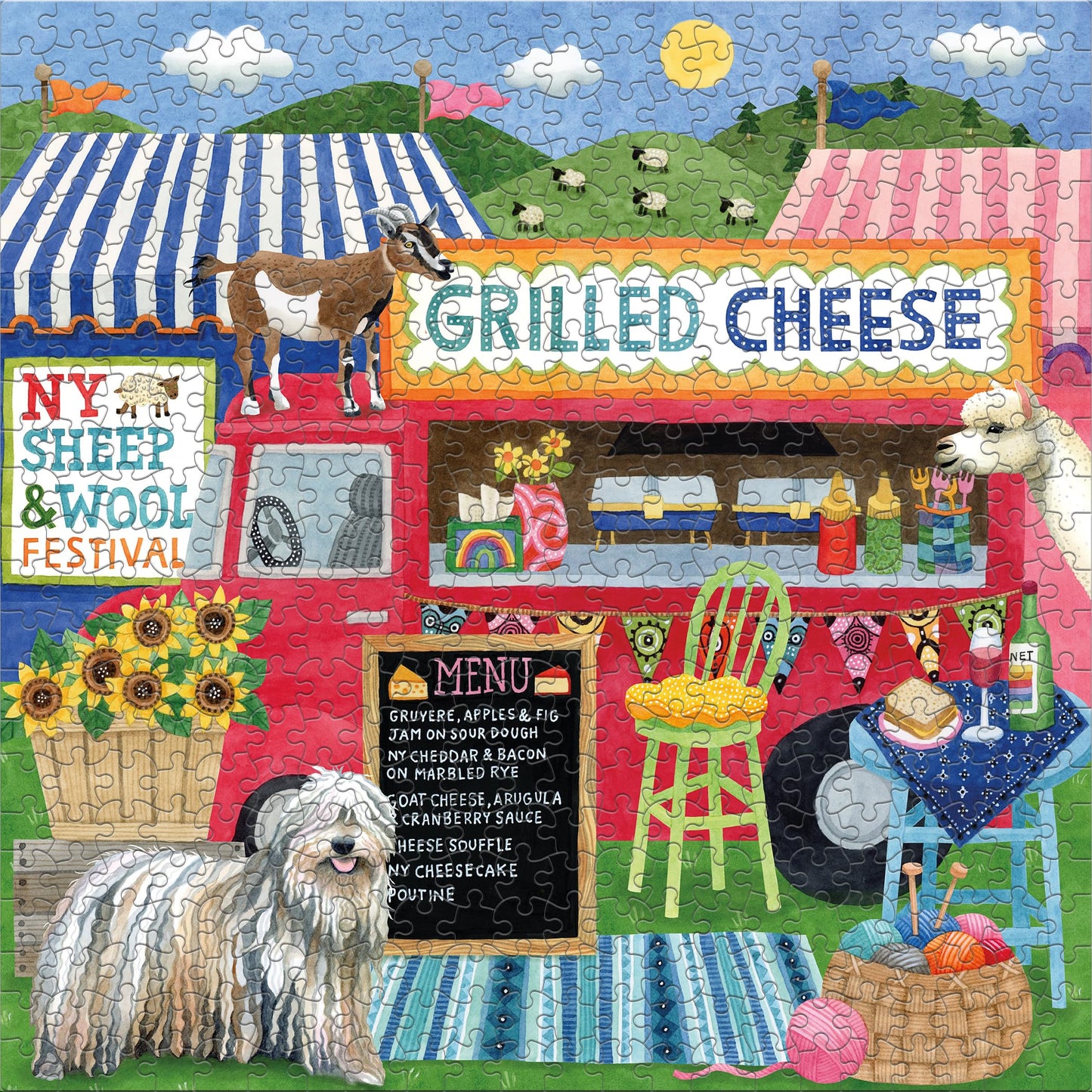 Ceaco - Grilled Cheese Truck - 500 Piece Jigsaw Puzzle