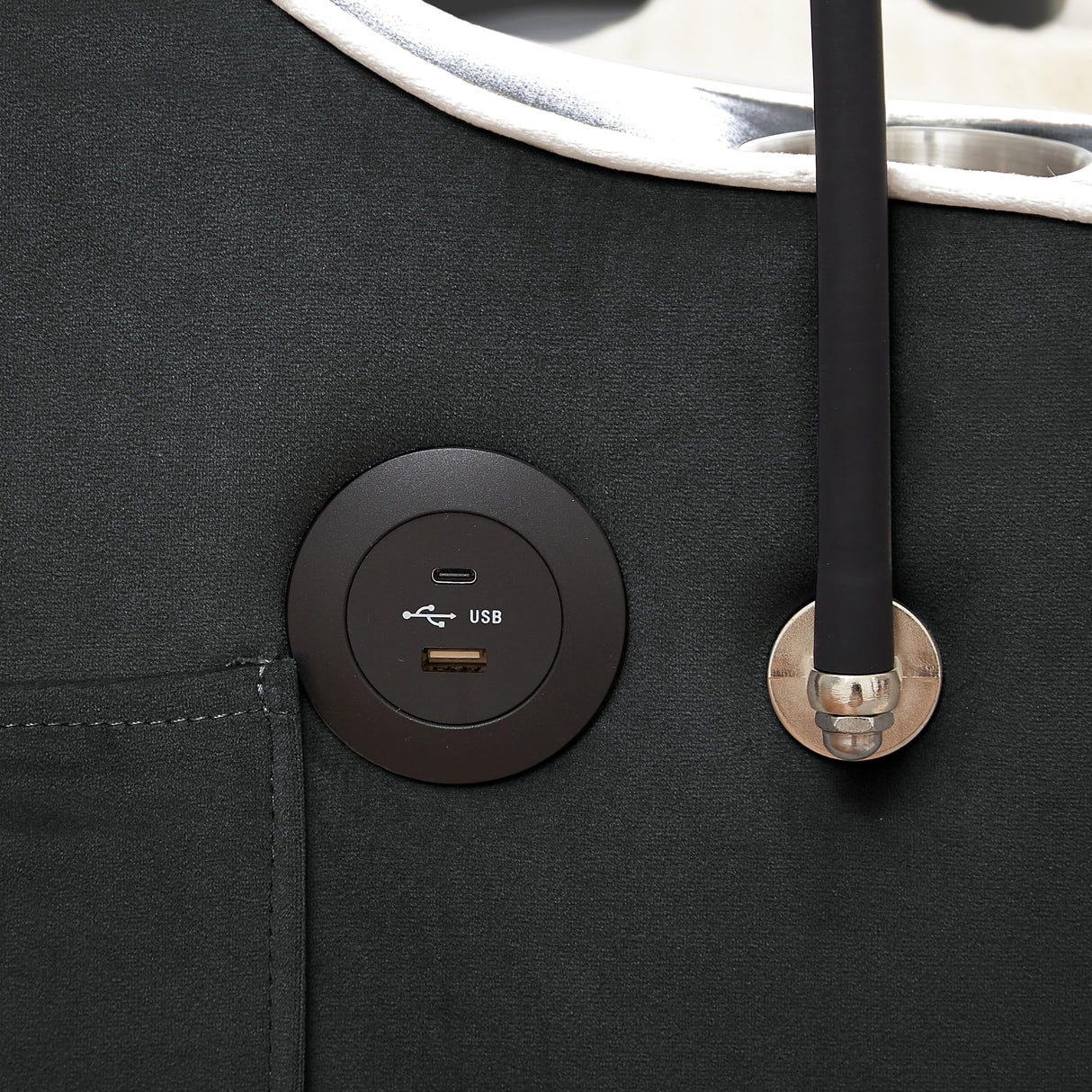 KTATK 1 Versatile Foldable Loveseat Sofa Bed in 3 Lengths,with Adjustable Back and USB Port,Modern Velvet Pull-Out Couch Bed,w/Ashtray & Swivel Phone Stand,for Living Room,Bedroom,Black KTATK