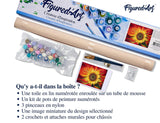 Figured'Art Paint by Numbers Kit for Adults Lion Pop Art 16"x20" - Craft Art Painting DIY Kit Rolled Canvas Without Frame Figured'Art