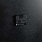 Glitzhome Oversized Rustic Farmhouse Wooden and Galvanized Decorative Large Wall Clock for Home Decor, 27.56", Black Glitzhome