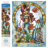 DIAMOND DOTZ Sagittarius Astrology Diamond Painting Kits for Adults - Diamond Art Kits a Relaxing Creative Craft Kit with Dotz Gems 15.8"x11.8" DIAMOND DOTZ