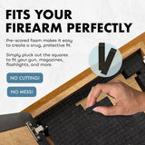 Full Armor of God Wall Gun Safe - Religious Hidden Gun Safe - Handcrafted Concealment Furniture for Guns - Quick Access Firearm Storage with Magnetic Lock - Hidden Shelf Safe by Bellewood Designs Bellewood Designs