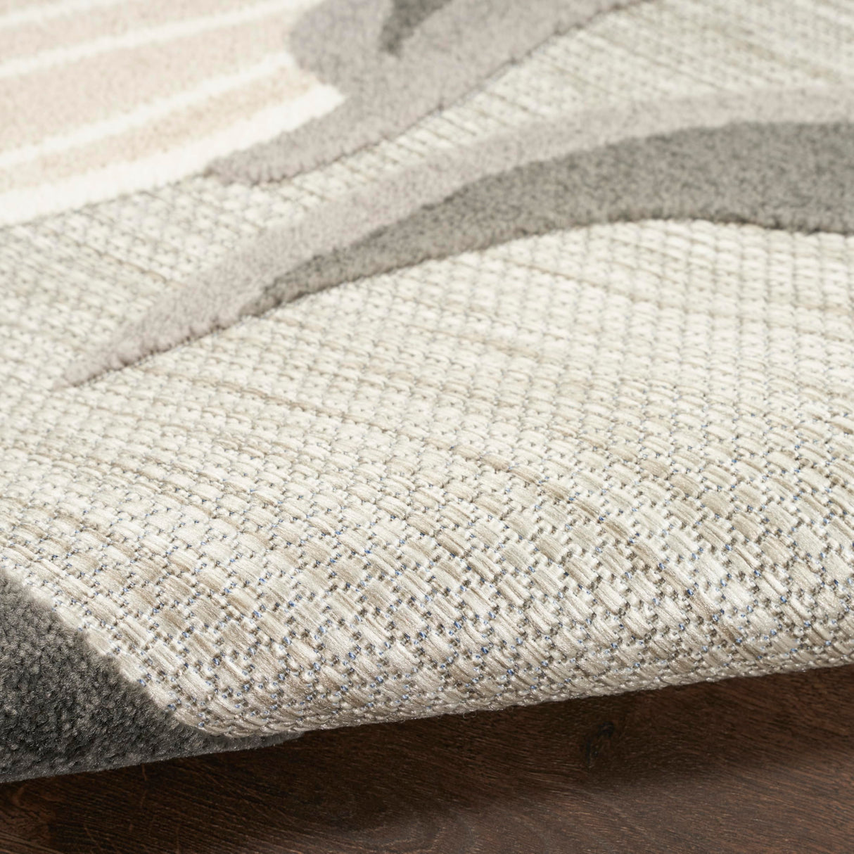 Nourison Home Aloha Indoor-Outdoor Beige 7' x 10' Area Rug, Easy Cleaning, Non Shedding, Bed Room, Living Room, Dining Room, Kitchen (7x10) Nourison